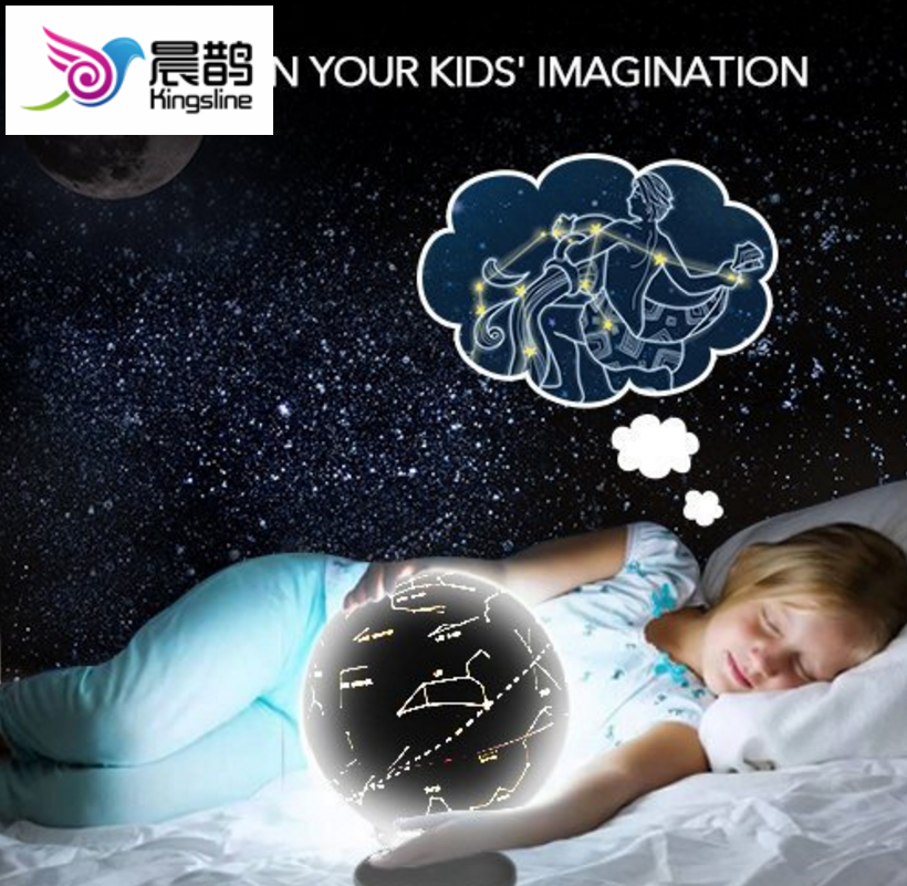 nteractive Globe for Kids, 2 in 1, Day View World Globe and Night View Illuminated Constellation Map